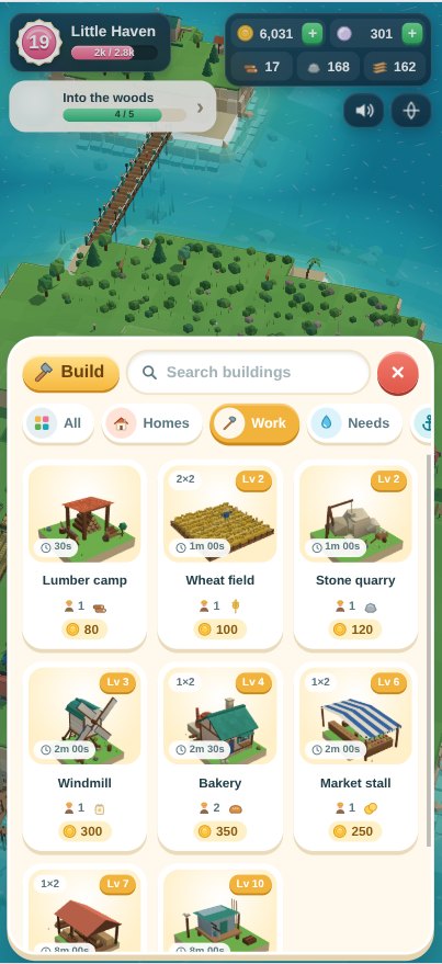 Capture de Pocket Archipelago