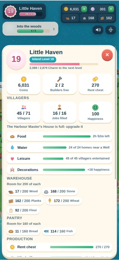 Capture de Pocket Archipelago