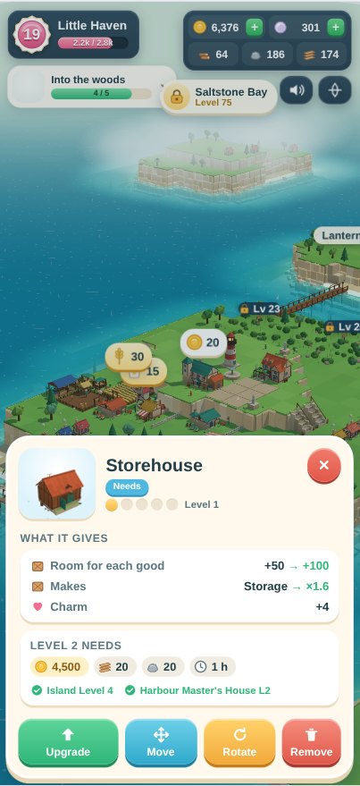 Capture de Pocket Archipelago